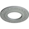 Ekena Millwork Andrea Ceiling Medallion (Fits Canopies up to 4 1/8"), 8 1/8"OD x 4 1/8"ID x 1/2"P, Primed White CM08AD - alternate 2